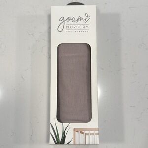 Goumi Nursery Cozy Baby Blanket in Mushroom